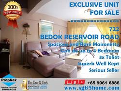 Blk 722 Bedok Reservoir Road (Bedok), HDB 5 Rooms #173685802